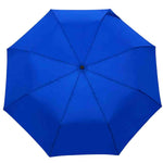 Umbrella Royal Blue Compact Eco-Friendly Wind Resistant