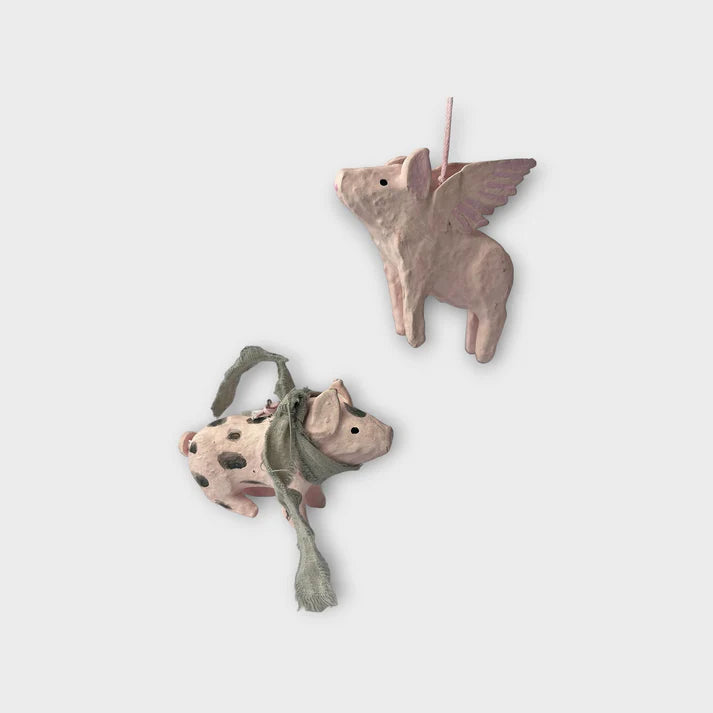 Orn Flying Pig and Dotted Pig