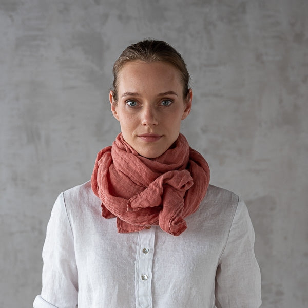 Linen Scarf Garza