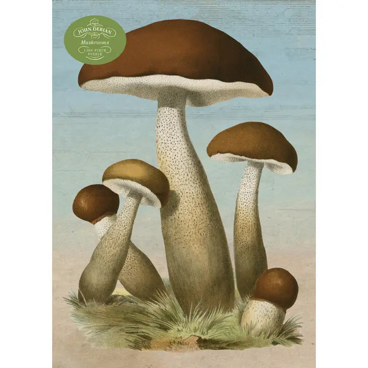 Puzzle John Derian Paper Goods: Mushrooms 1,000 piece