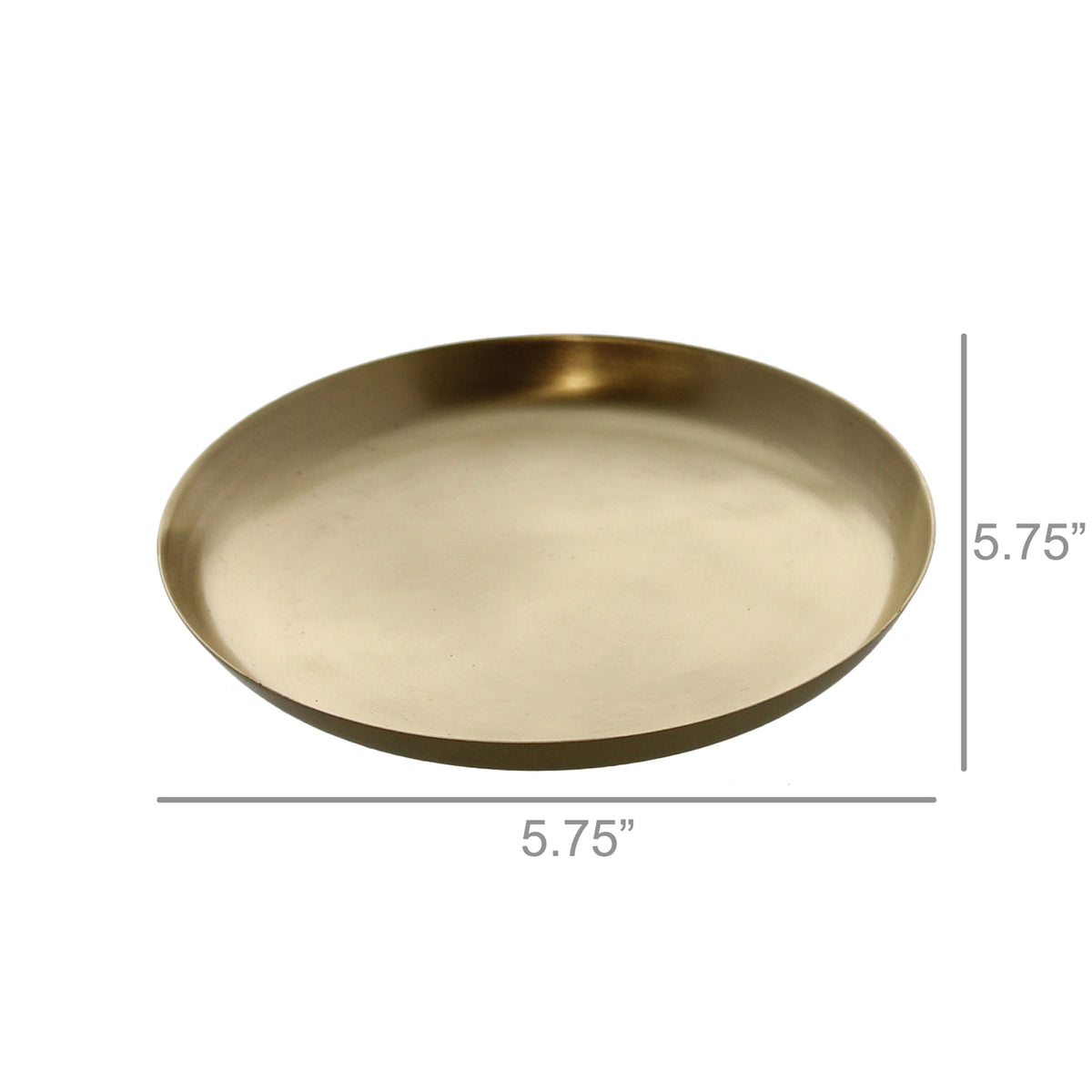 Brass Candle Tray / Large