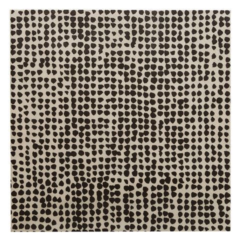 Orkanen Napkin Black/Linen