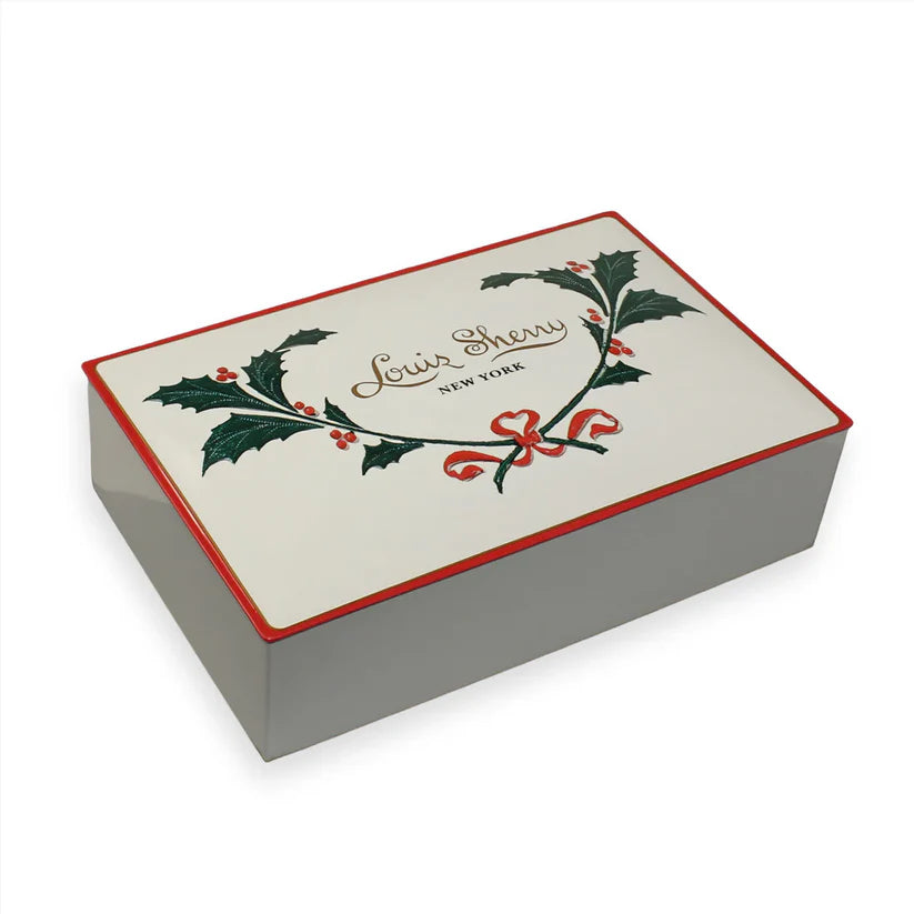 Louis Sherry 12-Piece Tin: Holly