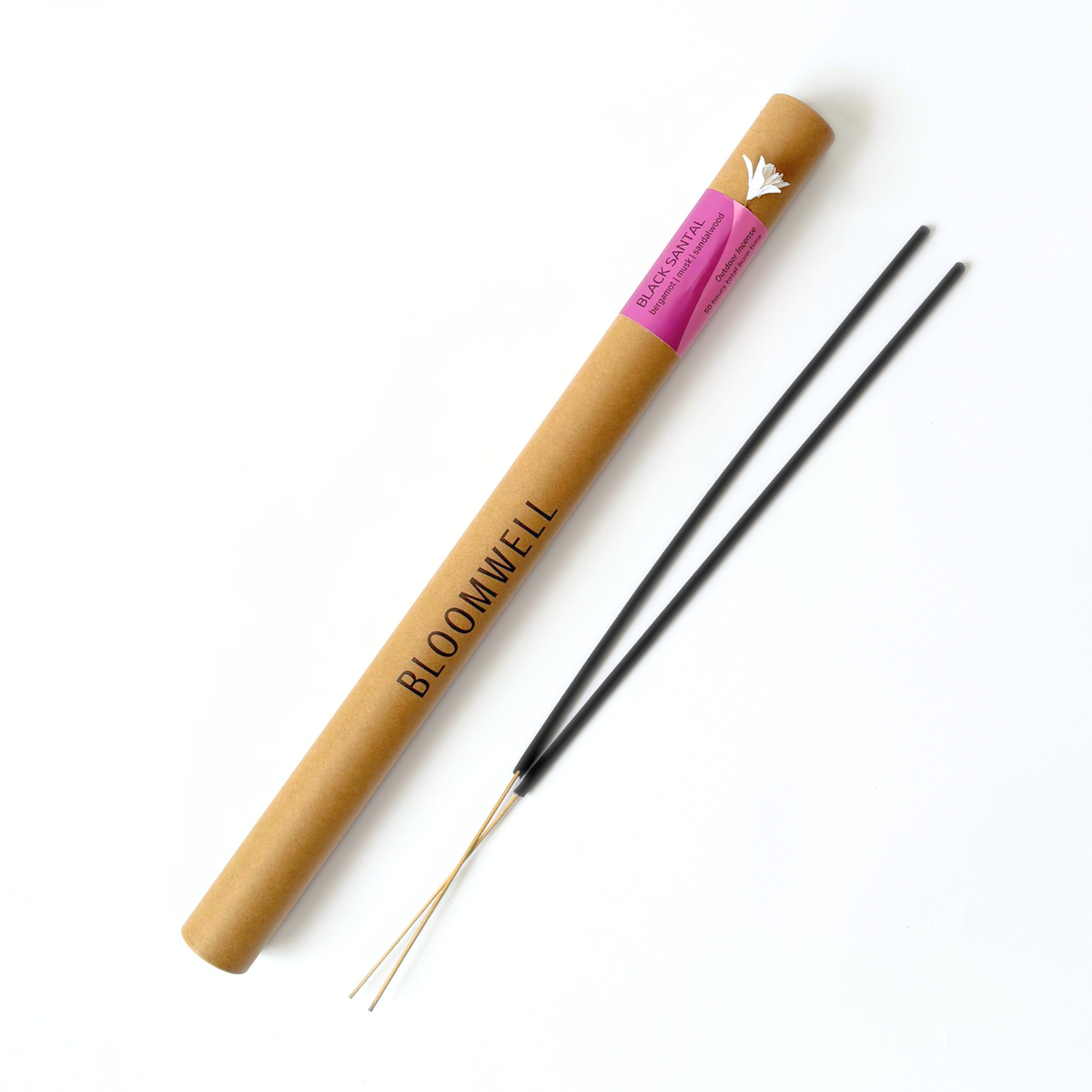 Incense Sticks Black Santal - Outdoor/Jumbo