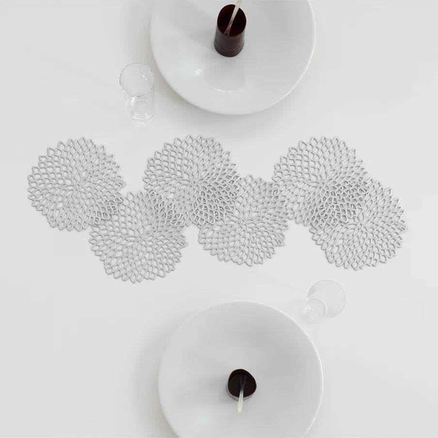 Coasters Dahlia (Set of 6) - Silver