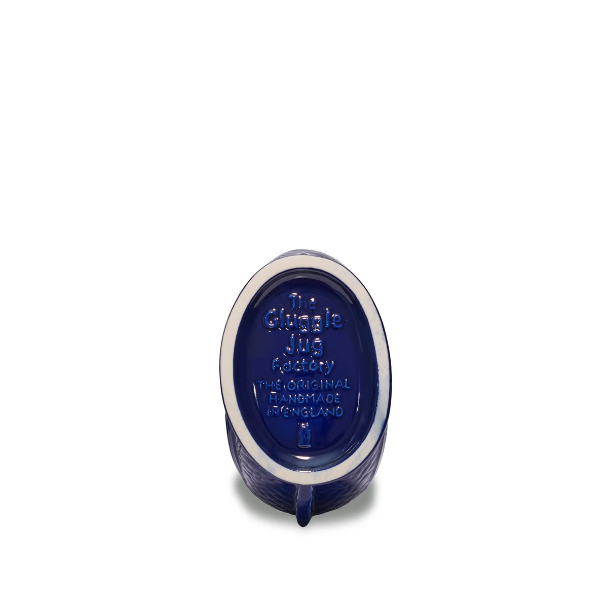 Cobalt Blue Gluggle Jug