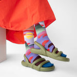Socks Paysage Mauve