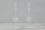 Candlestick Glass, Medium, Clear