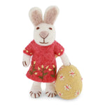 Bunny small w/melon dress and big egg