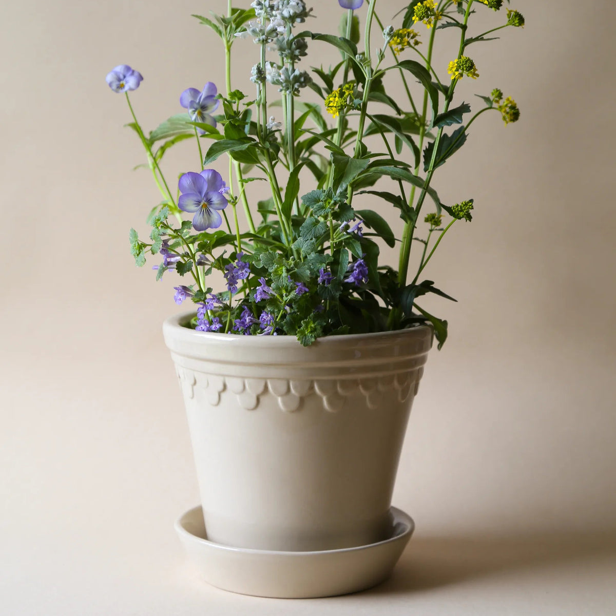 Vase Set Københavner Glazed - Sand Stone