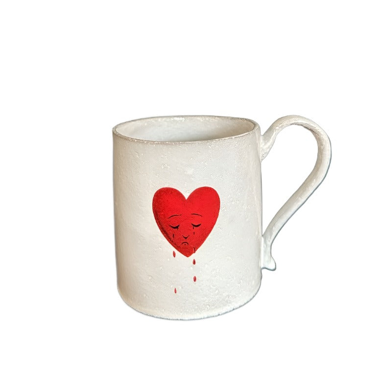 Crying Heart Mug