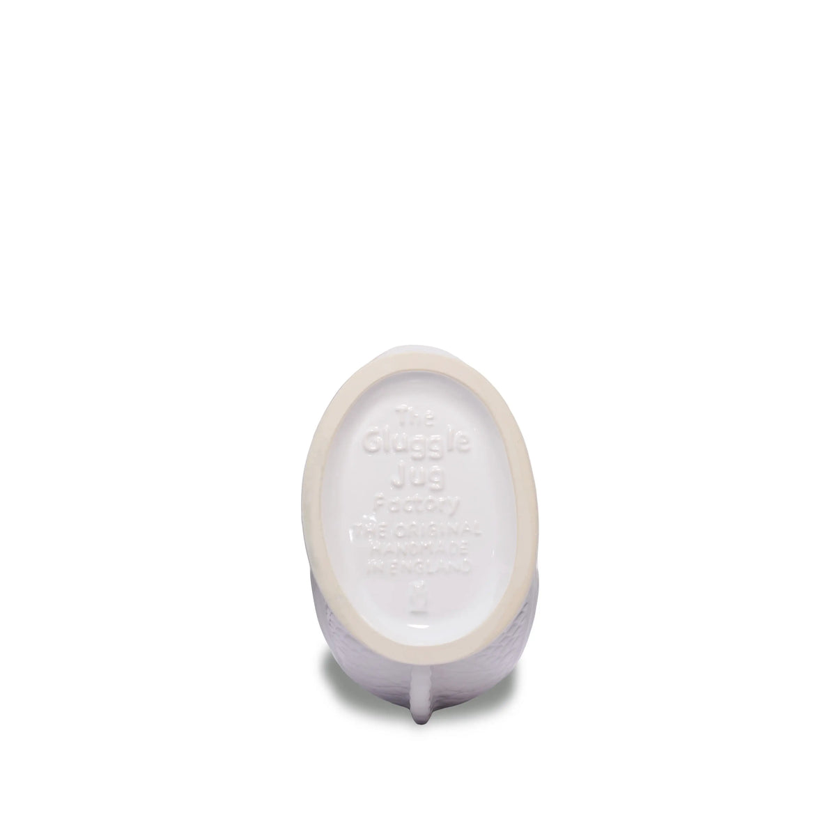 White Gluggle Jug
