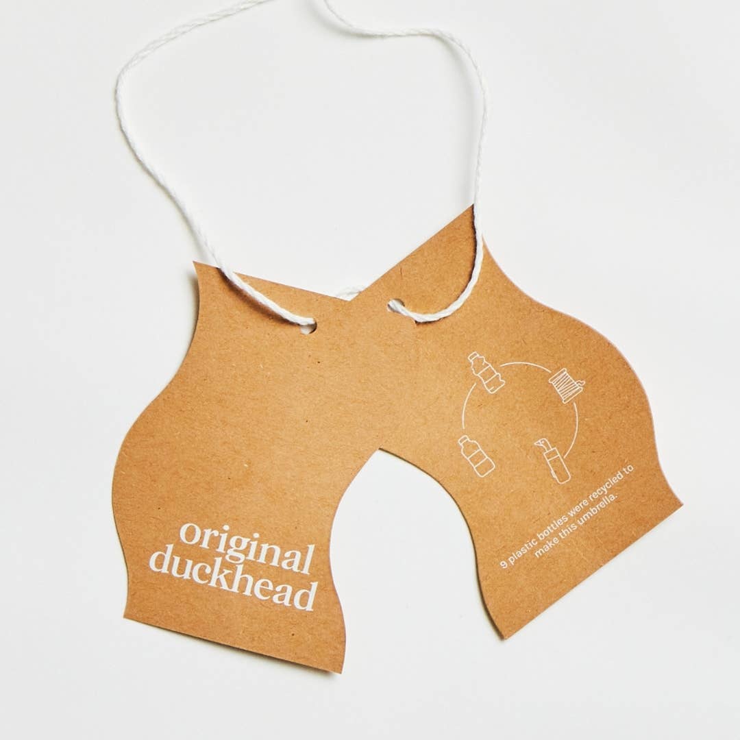 Umbrella Red Compact Eco-Friendly Original Duckhead