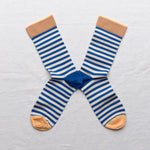 Socks Stripes Cobalt