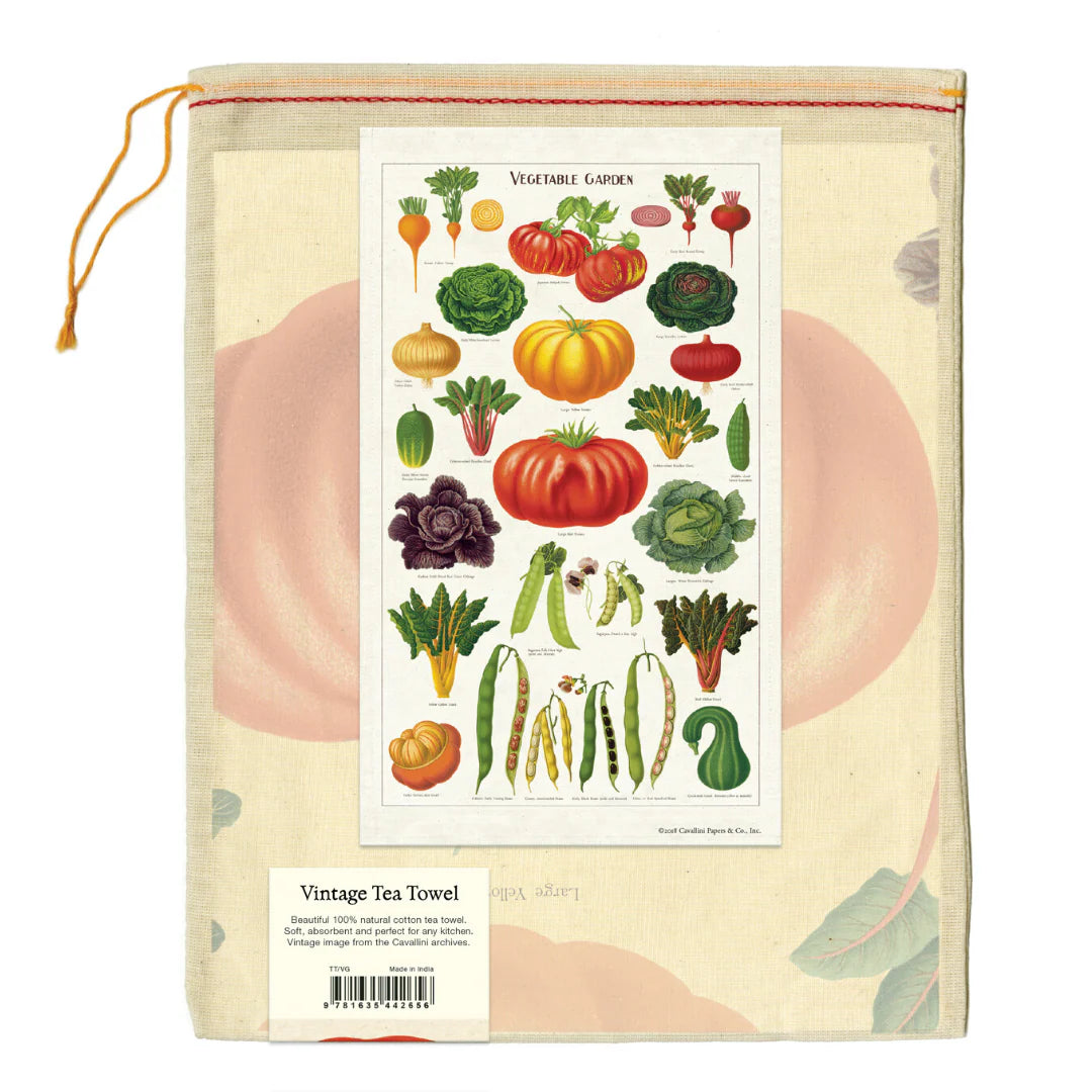 Tea Towel Vegetable Garden