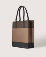 Jaunt Merino Wool Tote - Cumin / Tobacco Black