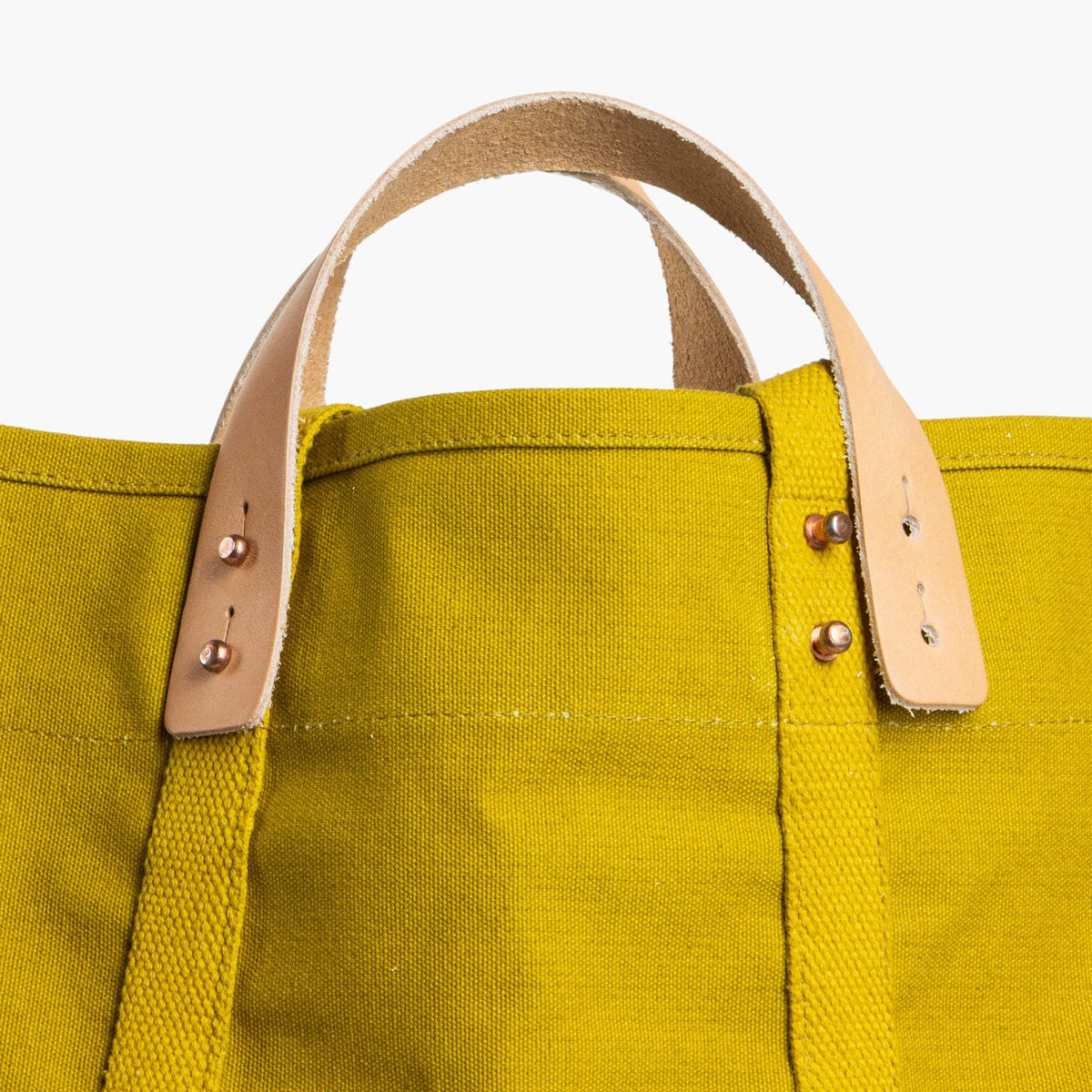Bag Large East West Tote | Chartreuse