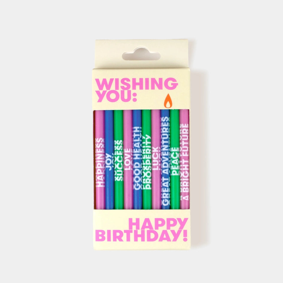 Wishing You: Birthday Candles - Multi