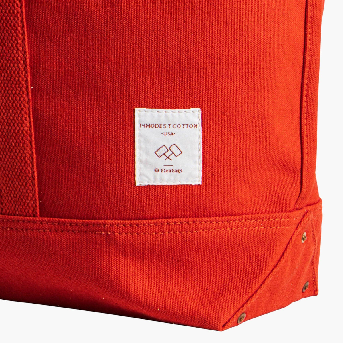 Bag Large East West Tote | Persimmon