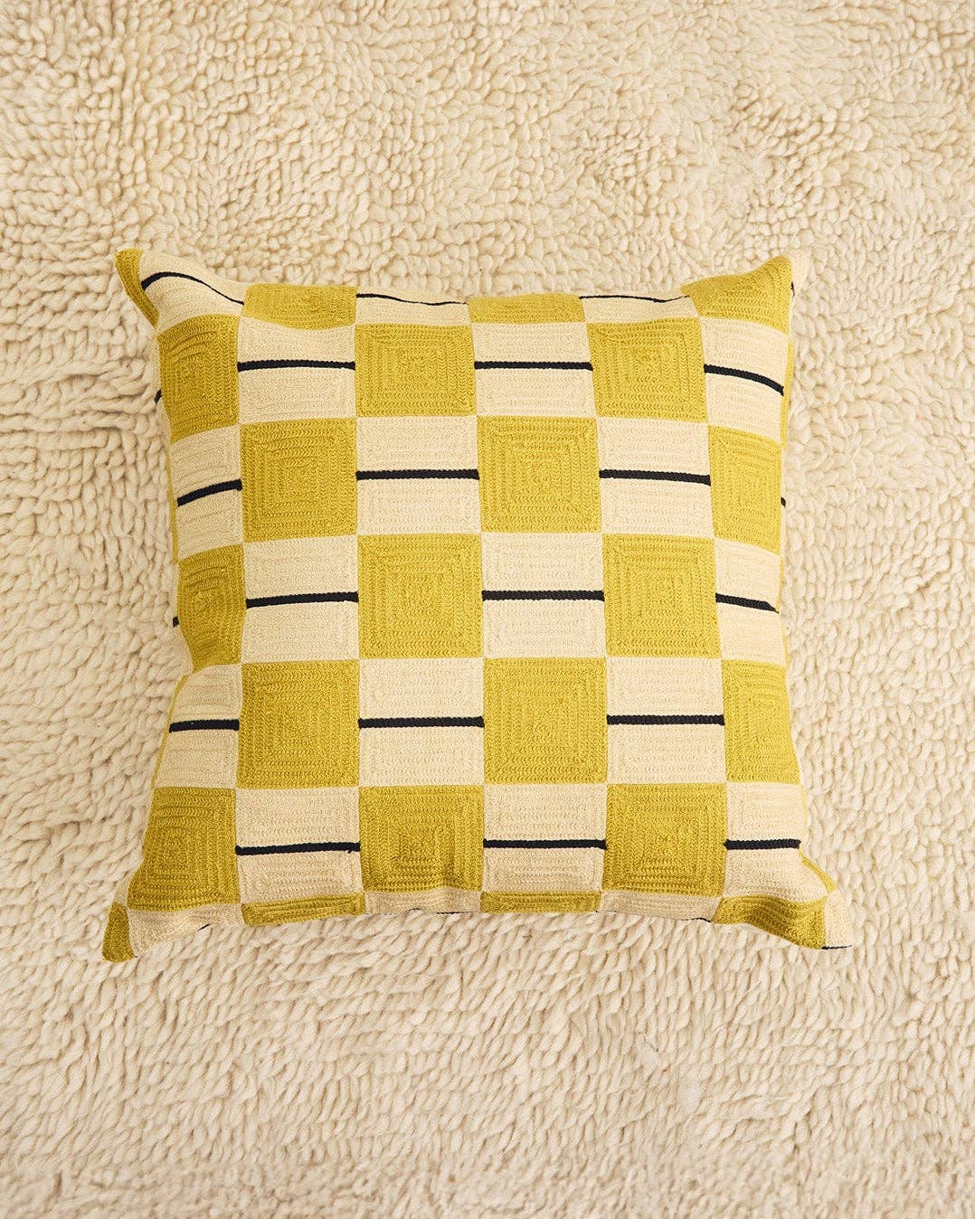 Chess Pillow, 18x18"