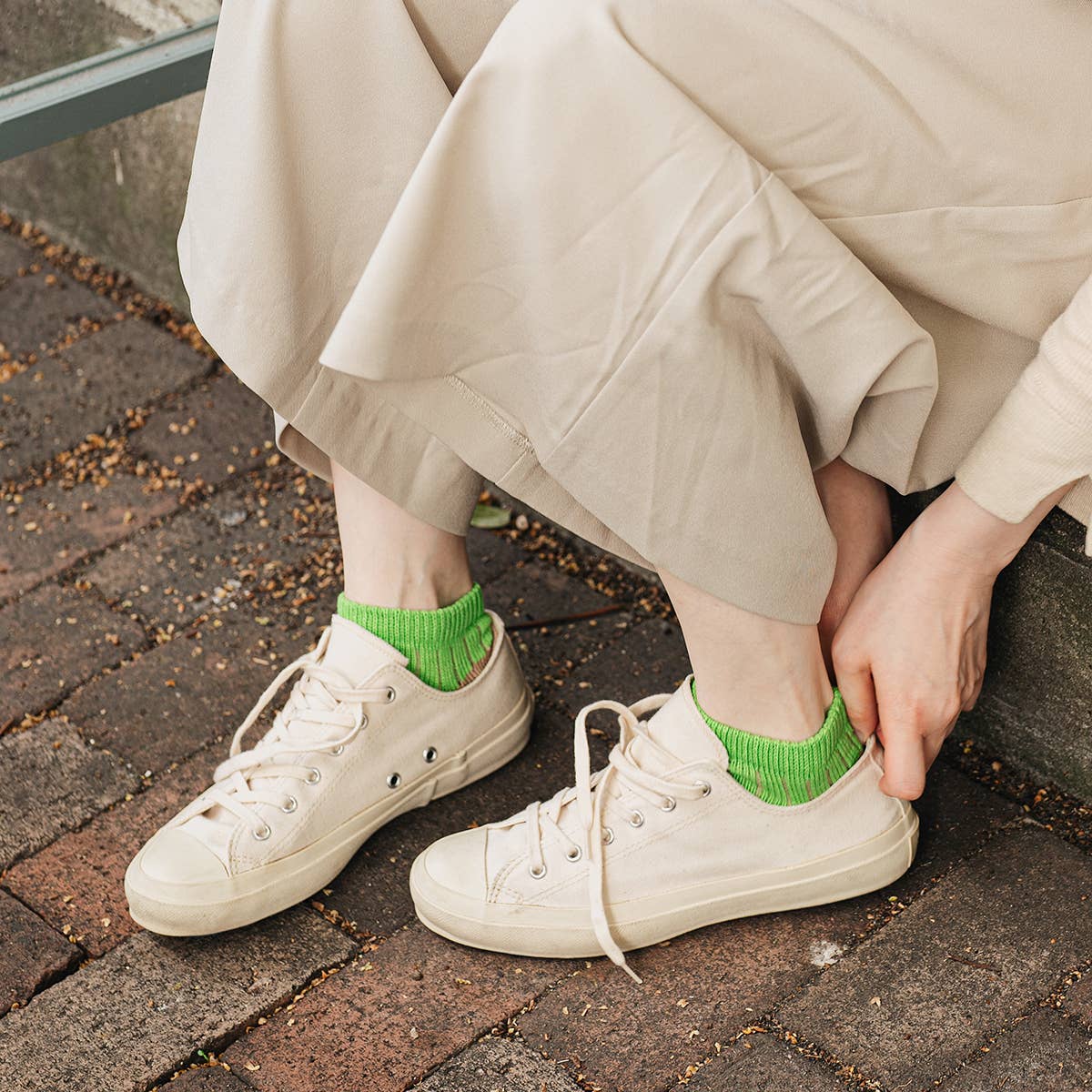 Socks Linen Cotton Anklet