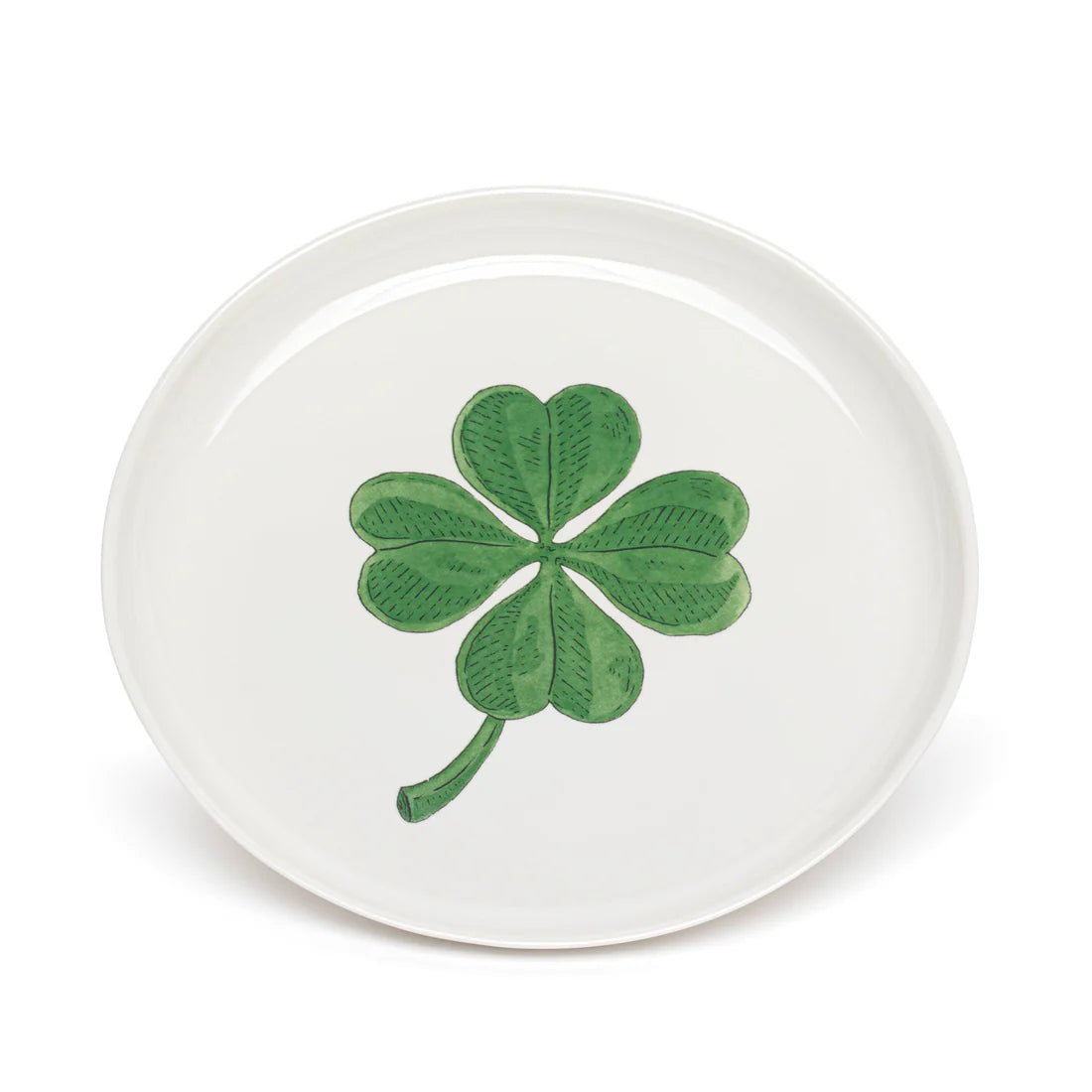 The Dessert Plate Lucky by Marin Montagut offers the perfect way to enjoy a treat after a meal or during tea time. This versatile plate also works as a cheese plate.