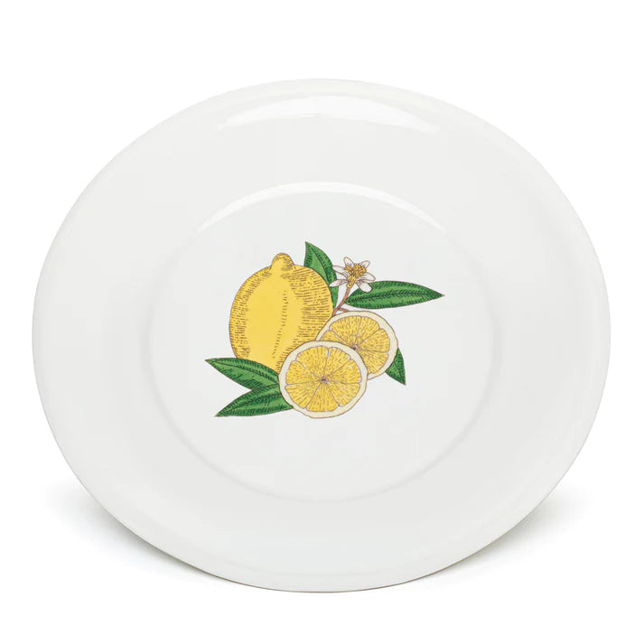 Large Decorative Plate: Lemons