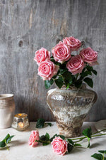 Flowers Artificial Rose Peach