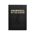Book Churchill Wit and Wisdom Leather Bound