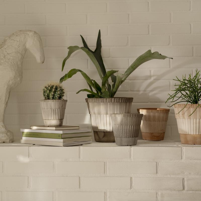 Pot Atlas - Raw Grey