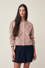 Sweater Cardigan Auguste Arlequin Cord M