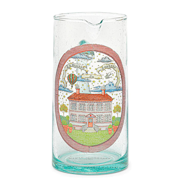 Illustrated Jug - The House of Happiness