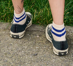 Socks Womens Off Black/Ecru Ankle