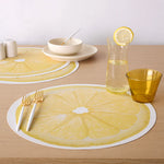 Placemat Citrus Round