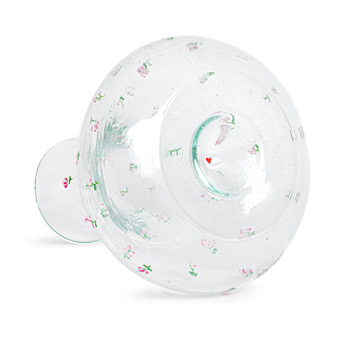 Hand Painted Decanter: Roses