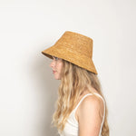 Bucket Hat Raffia Tali
