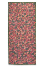 Tablecloth Dahlia Linen Red & Purple 65"x98"