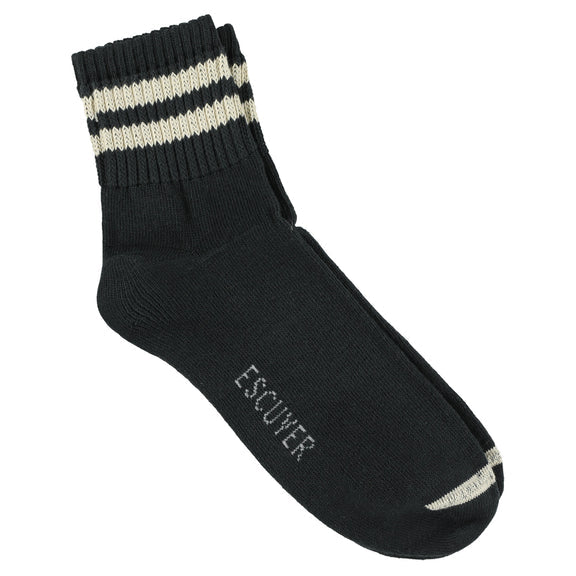 Socks Off Black/Ecru Ankle