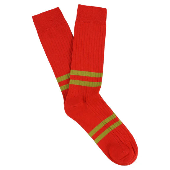 Socks Orange/Gold