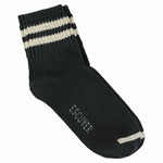 Socks Womens Off Black/Ecru Ankle