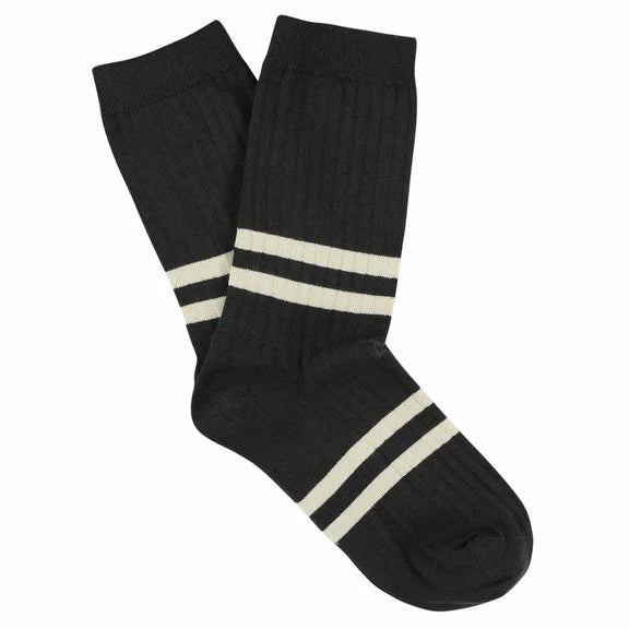 Socks Off Black/Ecru