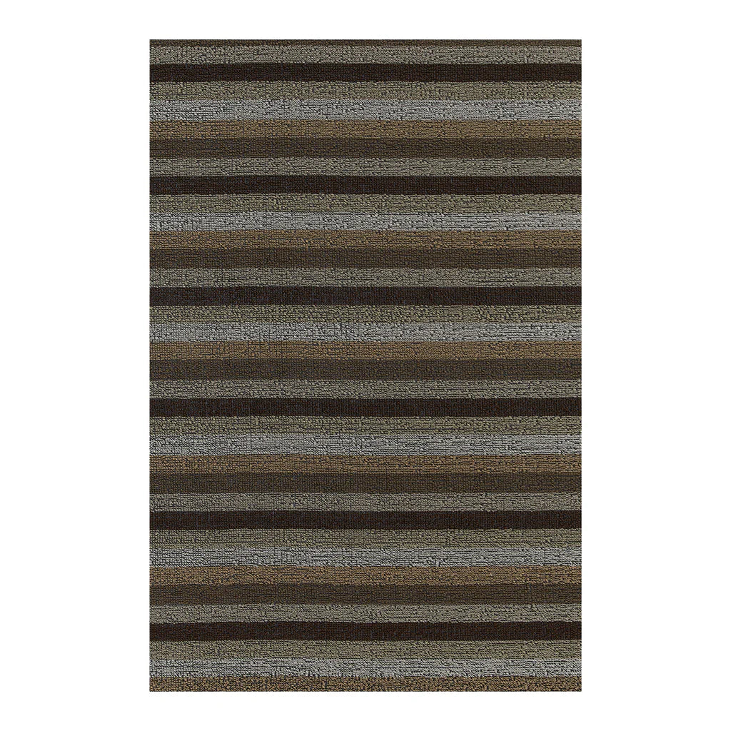 Shag Mat Even Stripe 24"x36" - Mocha