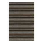 Shag Mat Even Stripe 24"x36" - Mocha