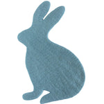 Placemat Cornflower Blue Felt Bunny