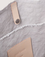 Bag Hana Canvas Boat Bag - Stone Vachetta