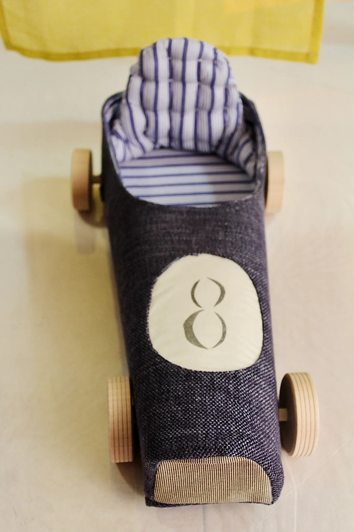 Toy Race Car V-8 Red Debonair