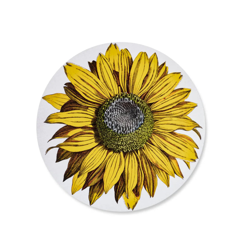 Placemat S&B x JD Sunflower cork-backed round