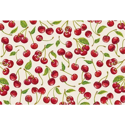 Placemat Paper - Cherries