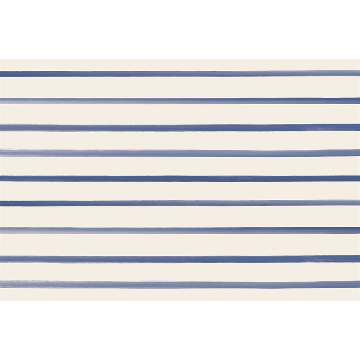 Paper Placemat - Navy Stripe