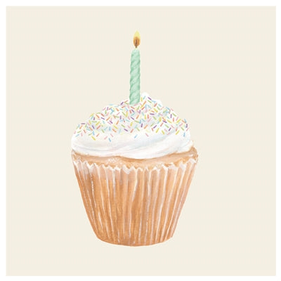Napkin Cocktail Cupcake